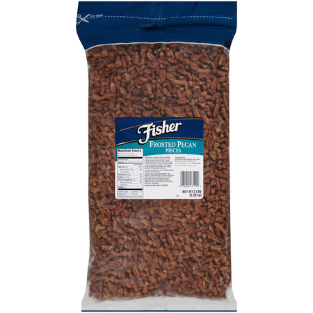 FISHER Fisher Frosted Pecan Pieces 5lbs 70555